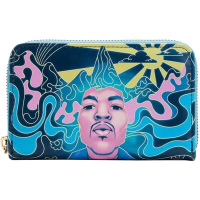 Loungefly Portefeuille à Fermeture éclair Jimi Hendrix Paysage Psychédélique Multicolor One Size - Publicité Loungefly Portefeuille à Fermeture éclair Jimi Hendrix Paysage Psychédélique Multicolor One Size - Publicité