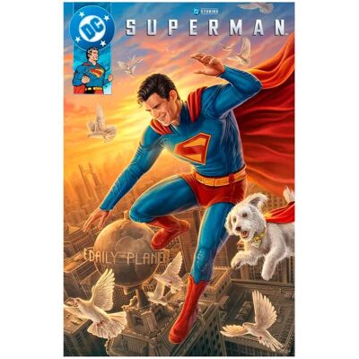 Sideshow Collectibles Affiche Dc Comics Superman Multicolor One Size unisex - Publicité Sideshow Collectibles Affiche Dc Comics Superman Multicolor One Size unisex - Publicité
