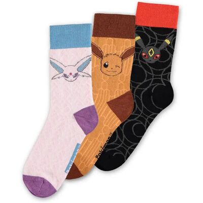 Chaussettes Évoli Evolution 2.0 de Difuzed - Pack de 3 - EU 43-46 - Publicité Chaussettes Évoli Evolution 2.0 de Difuzed - Pack de 3 - EU 43-46 - Publicité