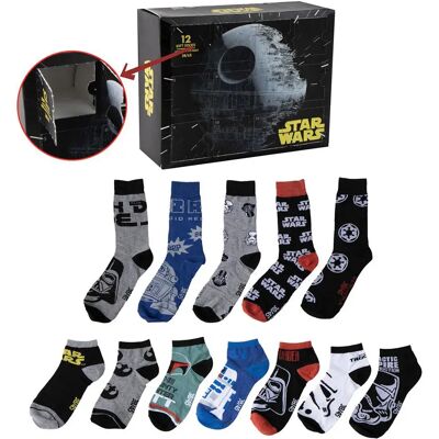 Cerda Disney Chaussettes Star Wars 15 Paires Multicolor EU 38-45 unisex - Publicité Cerda Disney Chaussettes Star Wars 15 Paires Multicolor EU 38-45 unisex - Publicité