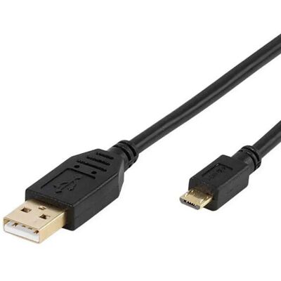 Vivanco Câble Usb A/usb Micro B 1.8 M Black One Size - Publicité Vivanco Câble Usb A/usb Micro B 1.8 M Black One Size - Publicité