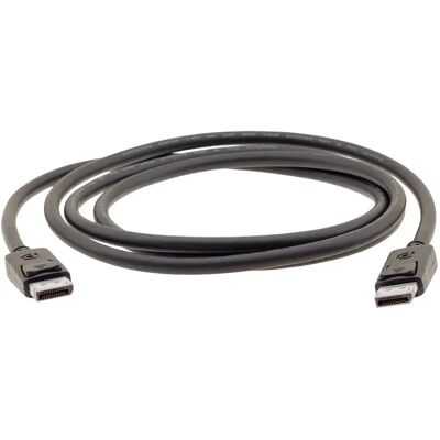 Kramer Electronics Câble Displayport 4k C-dp-6 Black One Size unisex - Publicité Kramer Electronics Câble Displayport 4k C-dp-6 Black One Size unisex - Publicité