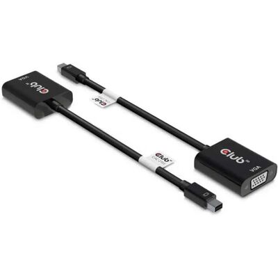 Club 3D Adaptateur Mini Displayport Vers Vga Cac2113 Black One Size unisex - Publicité Club 3D Adaptateur Mini Displayport Vers Vga Cac2113 Black One Size unisex - Publicité
