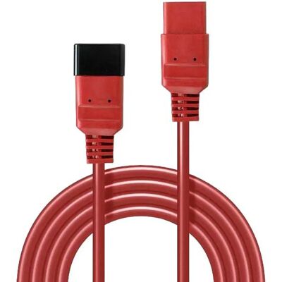 Lindy Cordon D´alimentation C20/c19 Red One Size - Publicité Lindy Cordon D´alimentation C20/c19 Red One Size - Publicité
