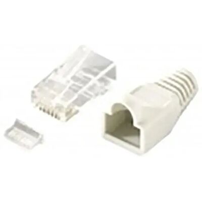 Equip Connecteur Rj45 Cat 6 100 Unités Black One Size unisex - Publicité Equip Connecteur Rj45 Cat 6 100 Unités Black One Size unisex - Publicité