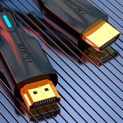 Vention - AAUBG - Noir - 1.5m - HDMI Cable - Publicité Vention - AAUBG - Noir - 1.5m - HDMI Cable - Publicité