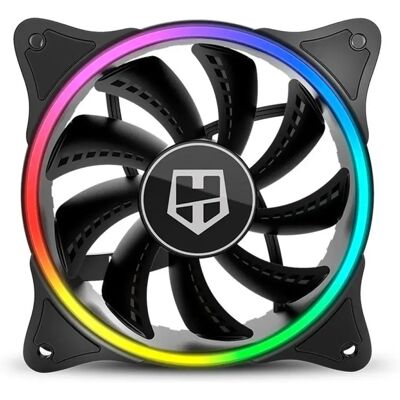 Nox Xtreme Ventilateur Hummer X-fan Argb 120 Black One Size - Publicité Nox Xtreme Ventilateur Hummer X-fan Argb 120 Black One Size - Publicité