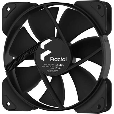 Fractal Design Ventilateur Aspect 12 Pwm 12 Cm Black One Size - Publicité Fractal Design Ventilateur Aspect 12 Pwm 12 Cm Black One Size - Publicité