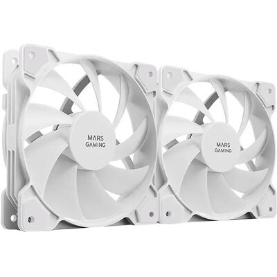 Mars Gaming Ventilateur Mf-prox2 Silencioso 2 Unités White One Size - Publicité Mars Gaming Ventilateur Mf-prox2 Silencioso 2 Unités White One Size - Publicité