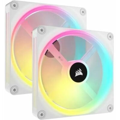Corsair Ventilateur Icue Link Qx140 Rgb 140 Mm 2 Unités White One Size unisex - Publicité Corsair Ventilateur Icue Link Qx140 Rgb 140 Mm 2 Unités White One Size unisex - Publicité