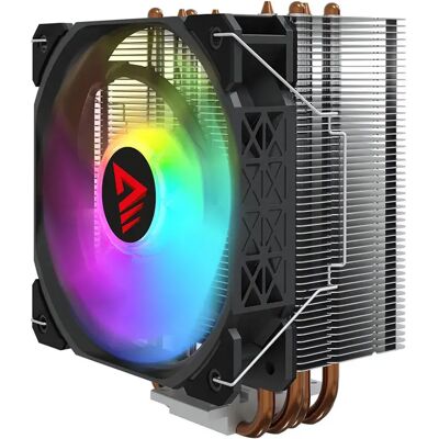 Savio Ventilateur De Processeur Vortex X2 Argb Black One Size unisex - Publicité Savio Ventilateur De Processeur Vortex X2 Argb Black One Size unisex - Publicité