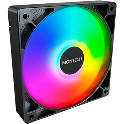 Montech Ventilateur Gf120 Pwm 120 Mm Black One Size unisex - Publicité Montech Ventilateur Gf120 Pwm 120 Mm Black One Size unisex - Publicité