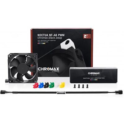 Noctua Ventilateur Nf-a8 Pwm Ch.bk.s 80 Mm Black One Size unisex - Publicité Noctua Ventilateur Nf-a8 Pwm Ch.bk.s 80 Mm Black One Size unisex - Publicité