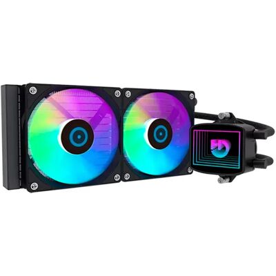 Hiditec Refroidissement Liquide Lq240 240 Mm Black One Size unisex - Publicité Hiditec Refroidissement Liquide Lq240 240 Mm Black One Size unisex - Publicité