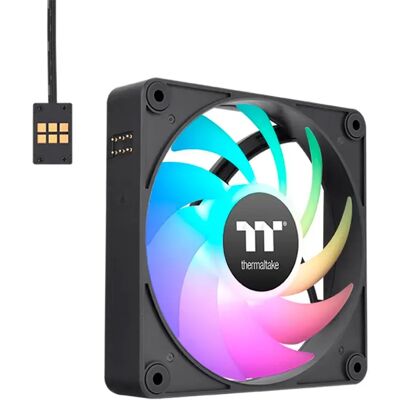 Thermaltake Ventilateur Ct120 Ex Argb Magnetic 3 Unités Black One Size - Publicité Thermaltake Ventilateur Ct120 Ex Argb Magnetic 3 Unités Black One Size - Publicité