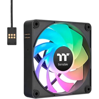 Thermaltake Ventilateur Ct120 Ex Argb Magnetic Invert 3 Unités Black One Size unisex - Publicité Thermaltake Ventilateur Ct120 Ex Argb Magnetic Invert 3 Unités Black One Size unisex - Publicité