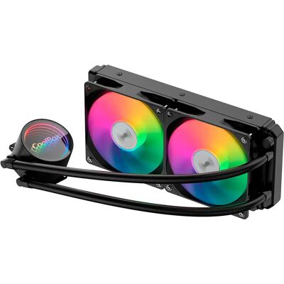 Coolbox Refroidissement Liquide Infinite Argb 240 Mm Black One Size - Publicité Coolbox Refroidissement Liquide Infinite Argb 240 Mm Black One Size - Publicité