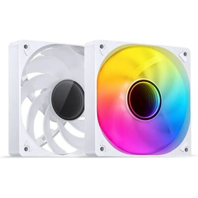 Jonsbo Ventilateur Sl-120 Argb Reverse 120 Mm White One Size - Publicité Jonsbo Ventilateur Sl-120 Argb Reverse 120 Mm White One Size - Publicité