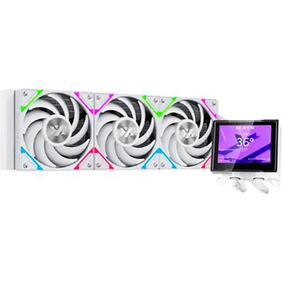 Xyz Refroidissement Liquide Hydroview 360 Mm White One Size unisex - Publicité Xyz Refroidissement Liquide Hydroview 360 Mm White One Size unisex - Publicité