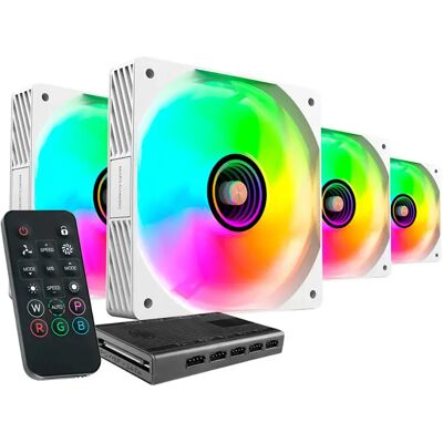 Mars Gaming Ventilateur Mf-si4kit 4 Unités White One Size unisex - Publicité Mars Gaming Ventilateur Mf-si4kit 4 Unités White One Size unisex - Publicité