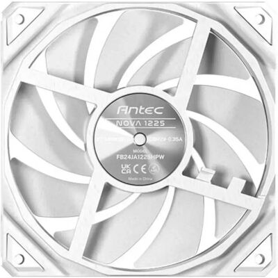 Antec Ventilateur Nova 1x 120 Mm White One Size unisex - Publicité Antec Ventilateur Nova 1x 120 Mm White One Size unisex - Publicité