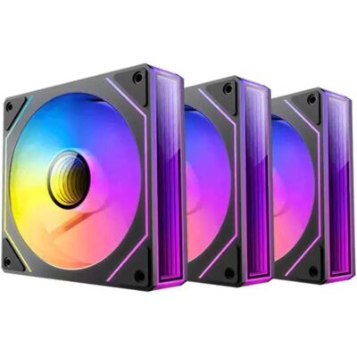 Antec Ventilateur Vision Argb Reverse 3x 120 Mm Black One Size unisex - Publicité Antec Ventilateur Vision Argb Reverse 3x 120 Mm Black One Size unisex - Publicité