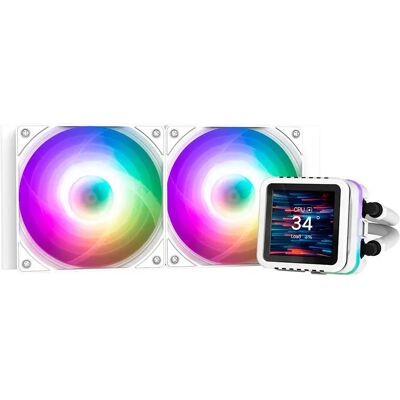 Zalman Refroidissement Liquide Alpha2 Ds A24 Argb 240 Mm White One Size unisex - Publicité Zalman Refroidissement Liquide Alpha2 Ds A24 Argb 240 Mm White One Size unisex - Publicité