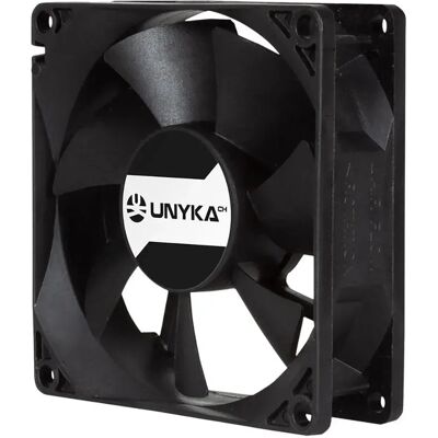 Unykach Ventilateur Server 80mm Black One Size - Publicité Unykach Ventilateur Server 80mm Black One Size - Publicité