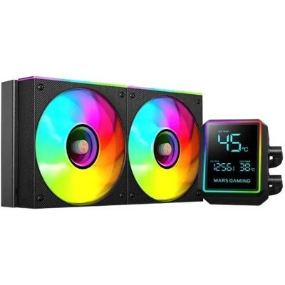 Mars Gaming Refroidissement Liquide Ml-lcd Pro 240 Frgb Cpu Black One Size - Publicité Mars Gaming Refroidissement Liquide Ml-lcd Pro 240 Frgb Cpu Black One Size - Publicité