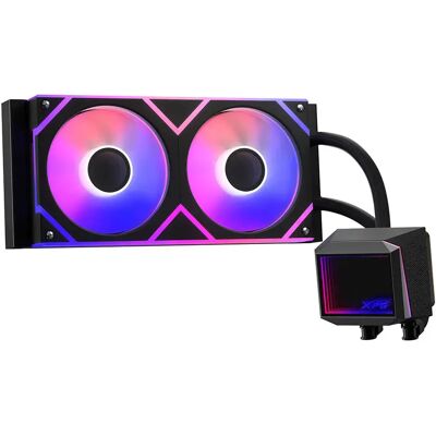 Adata Refroidissement Liquide Levante Ii 240 120 Mm Black One Size - Publicité Adata Refroidissement Liquide Levante Ii 240 120 Mm Black One Size - Publicité