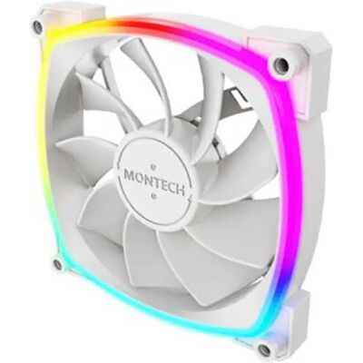 Montech Ventilateur Rx120 Pwm White One Size - Publicité Montech Ventilateur Rx120 Pwm White One Size - Publicité
