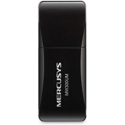 Mercusys Adaptateur Usb Mini Mw300um Usb 300 M Black One Size - Publicité Mercusys Adaptateur Usb Mini Mw300um Usb 300 M Black One Size - Publicité