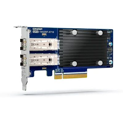 Qnap Carte D´extension Pci-e Qxg-10g2sf-x710 Green / Silver One Size unisex - Publicité Qnap Carte D´extension Pci-e Qxg-10g2sf-x710 Green / Silver One Size unisex - Publicité