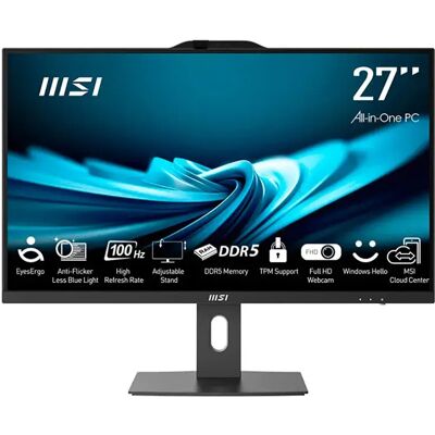 MSI Pc Tout-en-un Pro Ap272p 27´´ I7/16gb/1tb Ssd Black One Size unisex - Publicité MSI Pc Tout-en-un Pro Ap272p 27´´ I7/16gb/1tb Ssd Black One Size unisex - Publicité