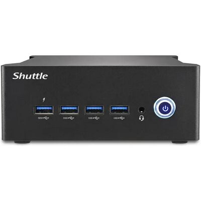 Shuttle Barebone Nt10h5 Ultra 5-125h Black One Size unisex - Publicité Shuttle Barebone Nt10h5 Ultra 5-125h Black One Size unisex - Publicité