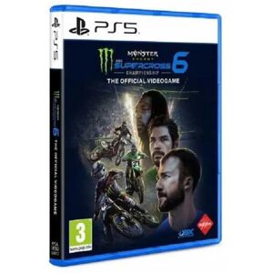Playstation Games Ps5 Monster Energy Supercross 6 Multicolor PAL unisex - Publicité Playstation Games Ps5 Monster Energy Supercross 6 Multicolor PAL unisex - Publicité