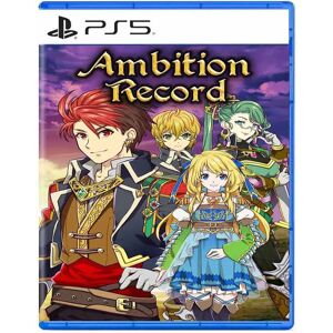 Playstation Games Ambition Record Multicolor PAL unisex - Publicité Playstation Games Ambition Record Multicolor PAL unisex - Publicité