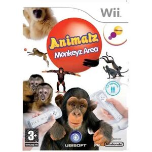 Nintendo Games Wii Animalz Monkeyz Area Selects Multicolour PAL unisex - Publicité Nintendo Games Wii Animalz Monkeyz Area Selects Multicolour PAL unisex - Publicité