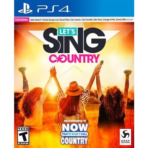 Playstation Games Ps4 Let´s Sing Country (import) Multicolor PAL unisex - Publicité Playstation Games Ps4 Let´s Sing Country (import) Multicolor PAL unisex - Publicité
