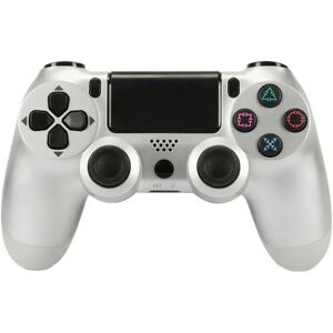 Manette PS4 Doubleshock 4 Argentée - Contrôleur de Jeu - Publicité Manette PS4 Doubleshock 4 Argentée - Contrôleur de Jeu - Publicité
