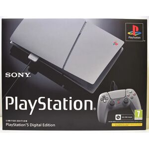 Playstation Console Ps5 Digital Edition 30th Anniversary Limited Edition Uk Grey One Size unisex - Publicité Playstation Console Ps5 Digital Edition 30th Anniversary Limited Edition Uk Grey One Size unisex - Publicité
