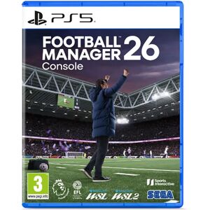 Playstation Games Playstation 5 Football Manager 26 Multicolor PAL unisex - Publicité Playstation Games Playstation 5 Football Manager 26 Multicolor PAL unisex - Publicité