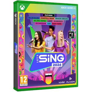 Xbox Games Series X Let´s Sing 2026 Multicolor PAL unisex - Publicité Xbox Games Series X Let´s Sing 2026 Multicolor PAL unisex - Publicité