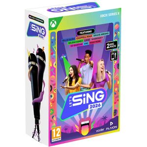 Xbox Games Series X Let´s Sing 2026 (2-mic) Multicolor PAL unisex - Publicité Xbox Games Series X Let´s Sing 2026 (2-mic) Multicolor PAL unisex - Publicité