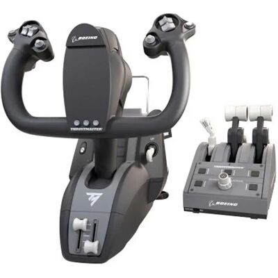 Thrustmaster Système D´aviation Tca Yoke Pack Boeing Edition Pc/xbox Black / Grey One Size unisex - Publicité Thrustmaster Système D´aviation Tca Yoke Pack Boeing Edition Pc/xbox Black / Grey One Size unisex - Publicité