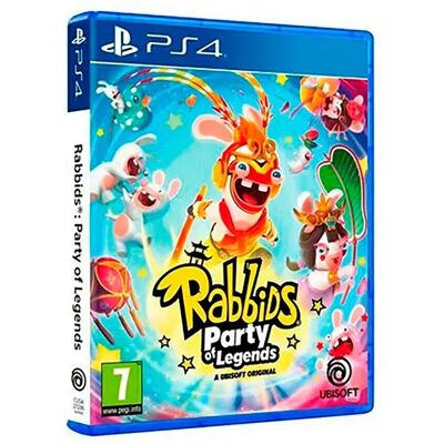 Playstation Games Ps4 Rabbids Party Of Legends Multicolor PAL unisex - Publicité Playstation Games Ps4 Rabbids Party Of Legends Multicolor PAL unisex - Publicité