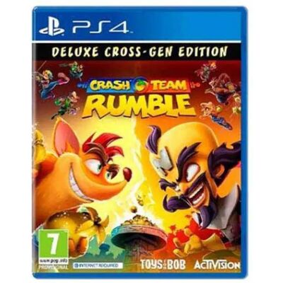 Playstation Games Ps4 Crash Team Rumble Deluxe Multicolor PAL unisex - Publicité Playstation Games Ps4 Crash Team Rumble Deluxe Multicolor PAL unisex - Publicité