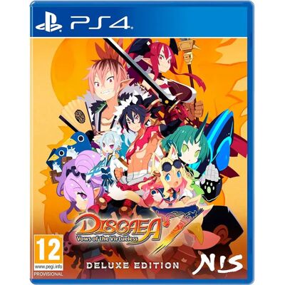 Playstation Games Ps4 Disgaea 7 Vows Of The Virtueless Deluxe Edition Multicolour PAL unisex - Publicité Playstation Games Ps4 Disgaea 7 Vows Of The Virtueless Deluxe Edition Multicolour PAL unisex - Publicité
