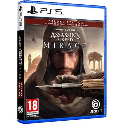 Playstation Games Ps5 Assassins Creed Mirage Deluxe Edition Multicolour PAL unisex - Publicité Playstation Games Ps5 Assassins Creed Mirage Deluxe Edition Multicolour PAL unisex - Publicité