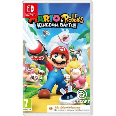 Nintendo Games Switch Mario + Rabbids Kingdom Battle Code In The Box Multicolor PAL unisex - Publicité Nintendo Games Switch Mario + Rabbids Kingdom Battle Code In The Box Multicolor PAL unisex - Publicité